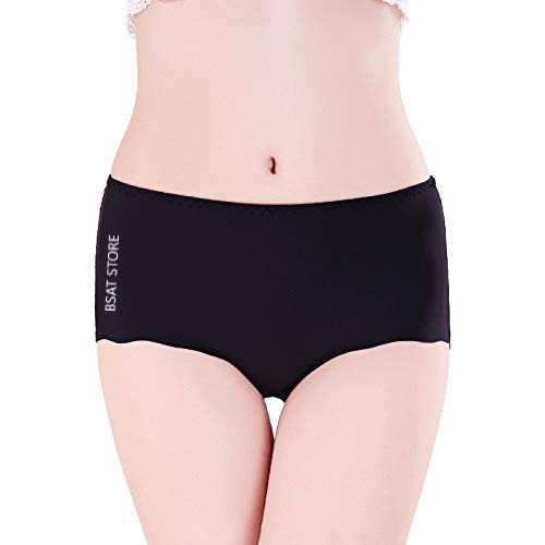 Women's Ice Silk Blend Invisible Lines No Show Hipster Panty (Free Size 28 Till 34) 13162