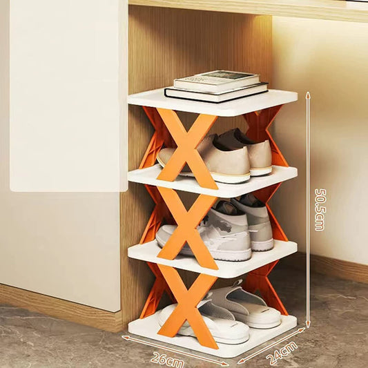 Foldable Shoe Rack (Multicolor) 19288