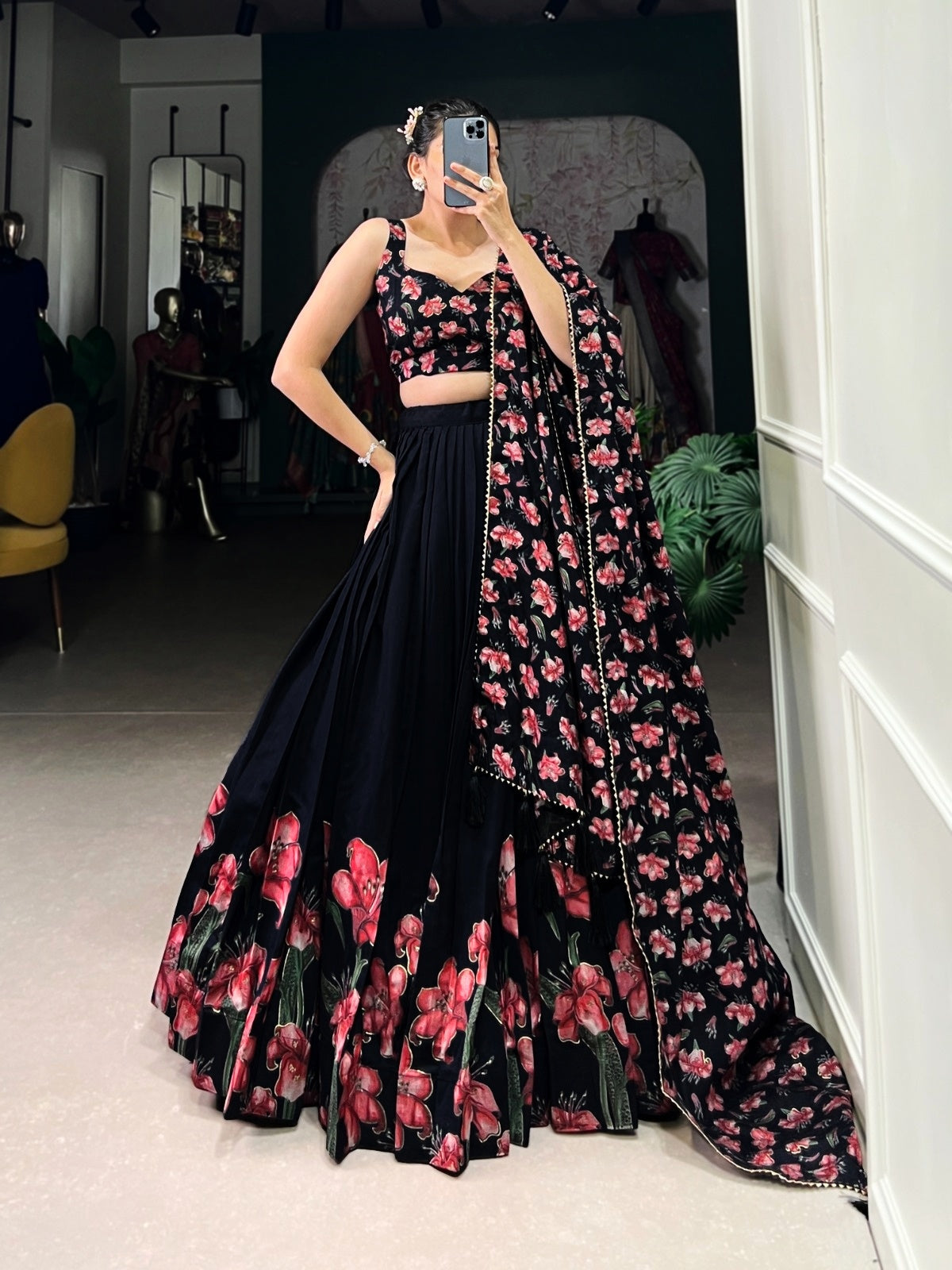 The Perfect Blend of Tradition And Sparkle Lehenga Choli 19231