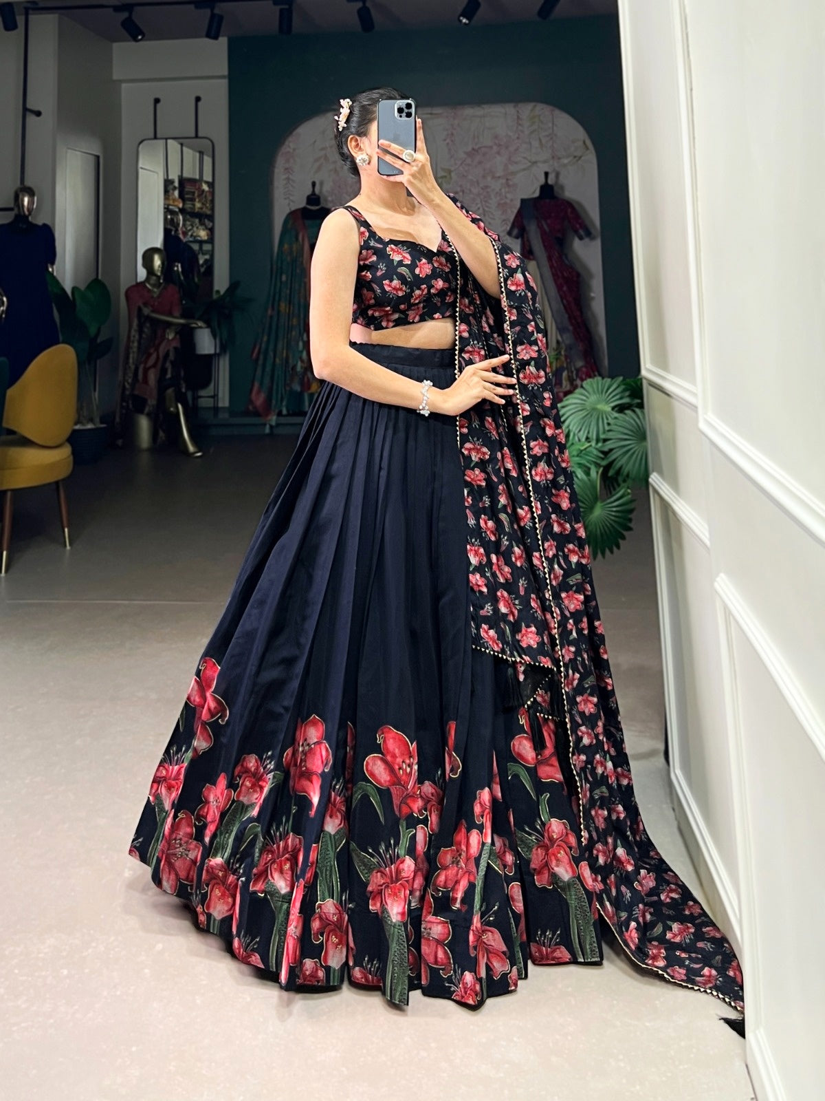 The Perfect Blend of Tradition And Sparkle Lehenga Choli 19231