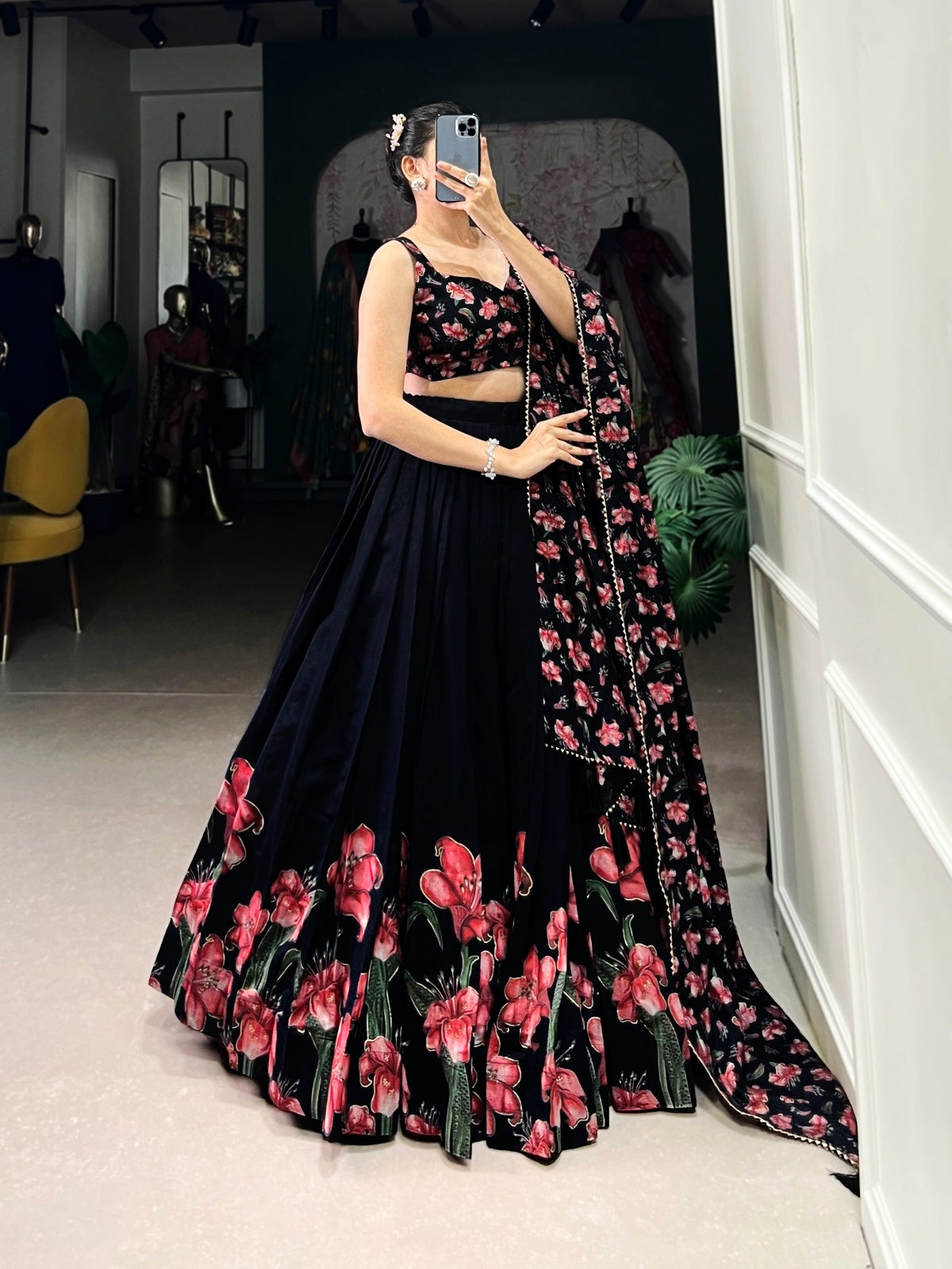 The Perfect Blend of Tradition And Sparkle Lehenga Choli 19231