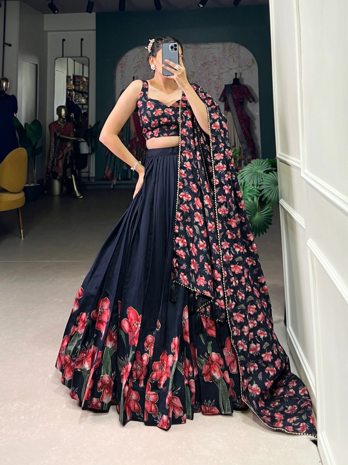 The Perfect Blend of Tradition And Sparkle Lehenga Choli 19231