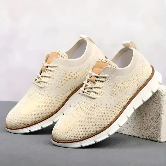 Tan Mesh Shoes 18894