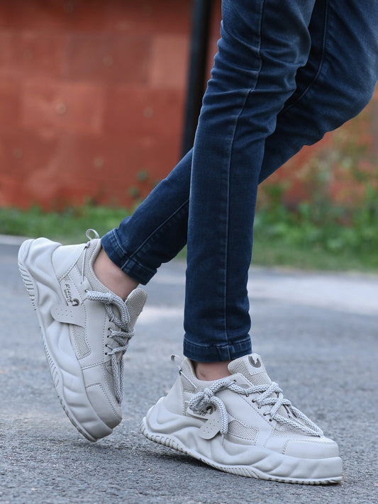 Grey Sport Shoes 18894