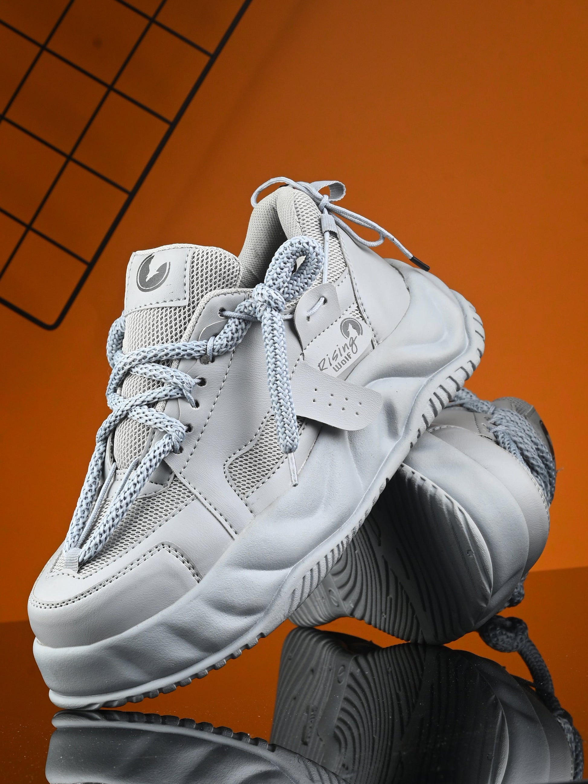 Grey Sport Shoes 18894