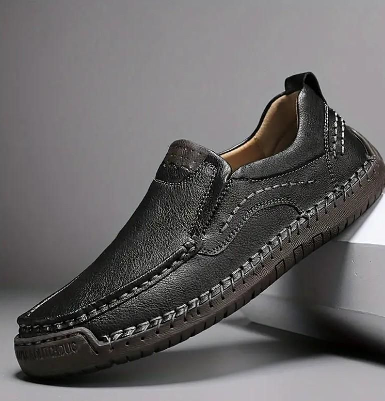 Men's Stitching Breathable Anti-skid Slip On Shoes k72d12-5v