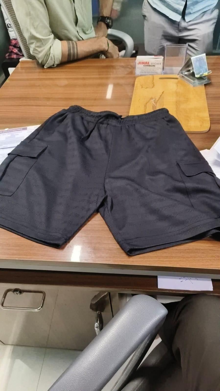 Men's Cotton Casual Cargo Shorts Pack of 3 k72d12-5v