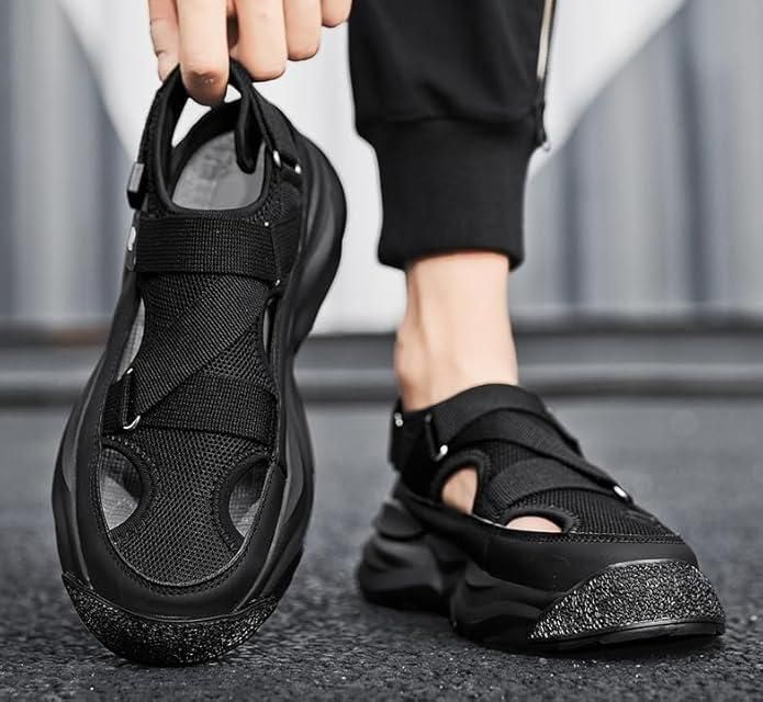 Men's Close Toe Breathable Sandals k72d12-5v