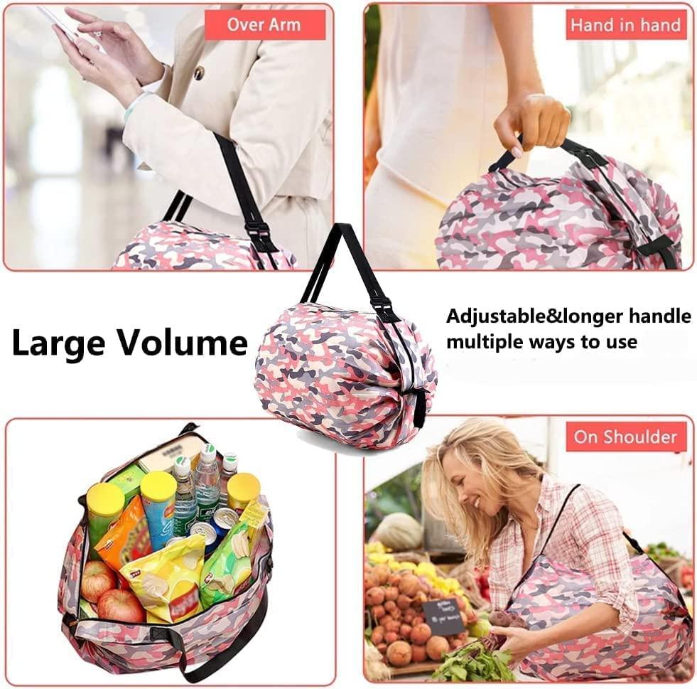 Two Pieces Foldable Shopping Bag k72d12-5v