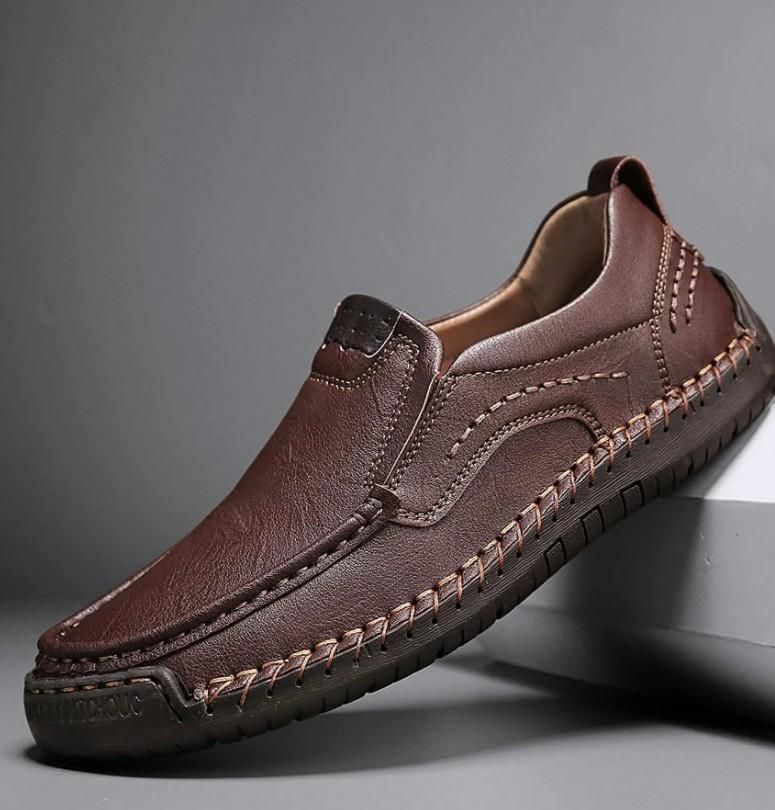 Men's Stitching Breathable Anti-skid Slip On Shoes k72d12-5v