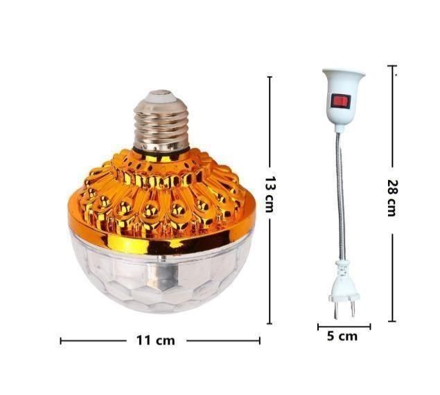 Rotating Magic Ball Light with Lamp Holder Set k72d12-5v