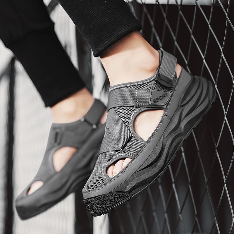 Men's Close Toe Breathable Sandals k72d12-5v