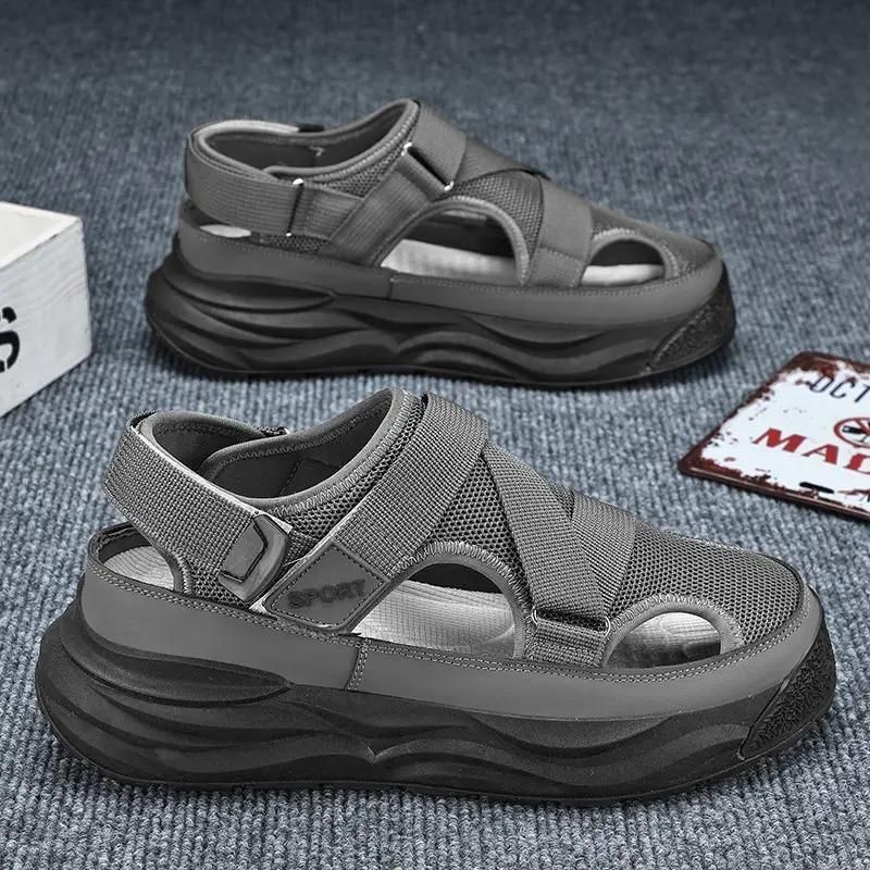 Men's Close Toe Breathable Sandals k72d12-5v