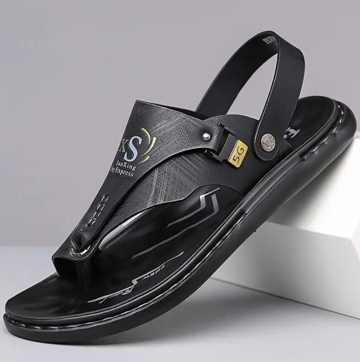 Men's Casual Synthetic Leather Sandal k72d12-5v