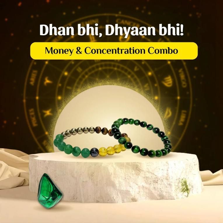 Money & Concentration Bracelet k72d12-5v