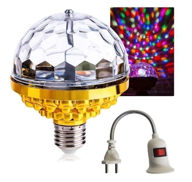 Rotating Magic Ball Light with Lamp Holder Set k72d12-5v