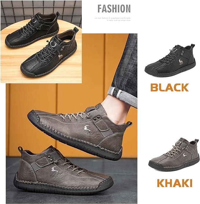 Men's Hiking Shoes High Top Shoes Thickened k72d12-5v