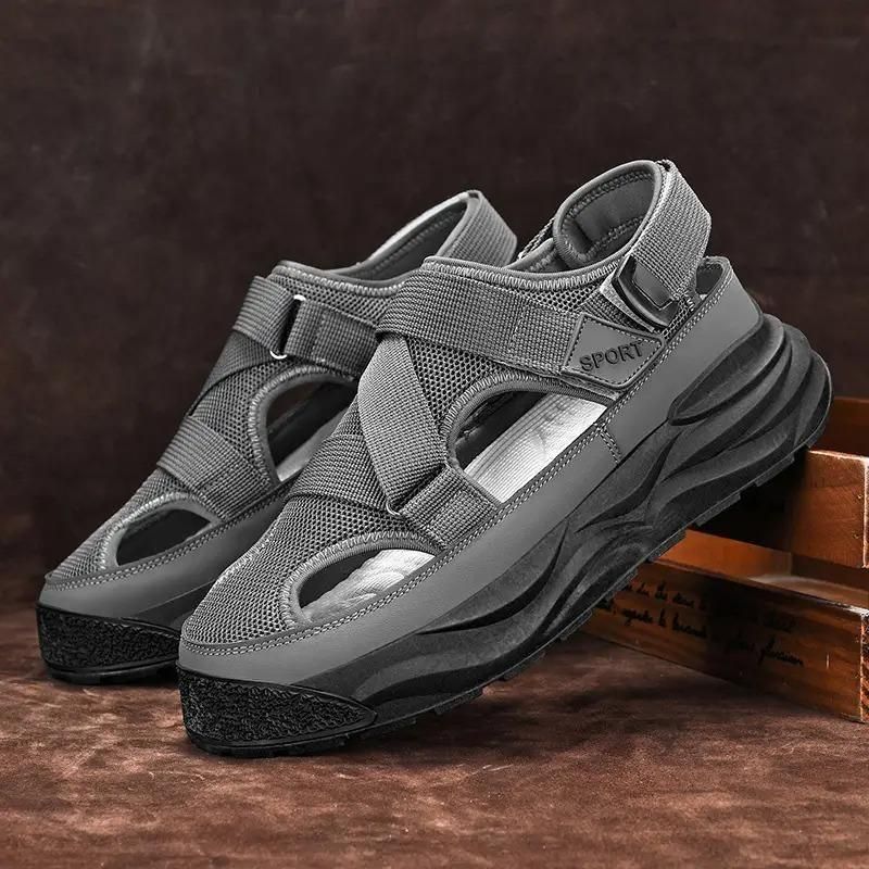Men's Close Toe Breathable Sandals k72d12-5v