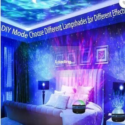 Galaxy Light Projector for Kids Adults Room Decor k72d12-5v