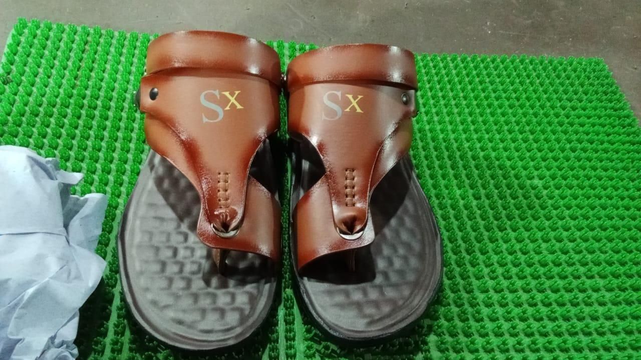 Men's Casual Synthetic Leather Sandal k72d12-5v