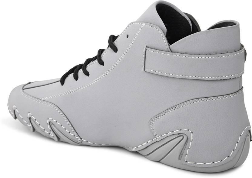 BOLLERO Casual Sneakers For Men's (Grey) k72d12-5v