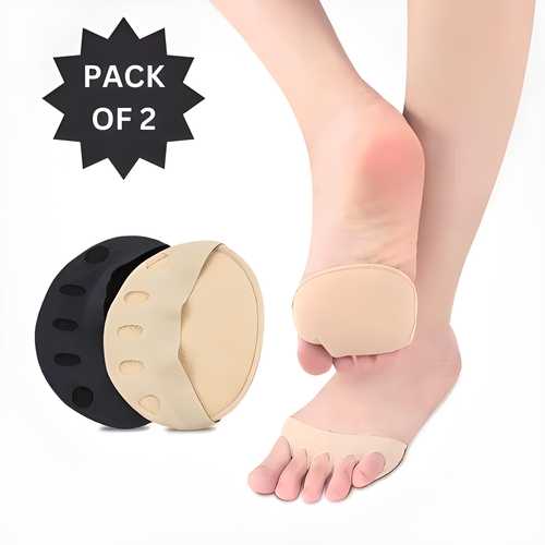 Invisible Fashion Women Ruffle Wave Girls Toe Pad Inserts Forefoot Pads Half Insoles Five Toes Socks k72d12-5v