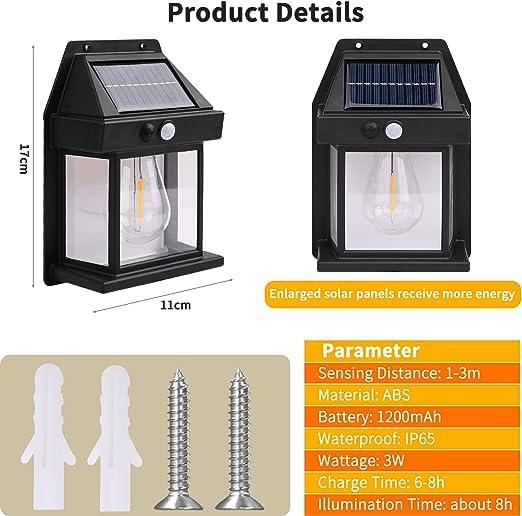 Solar Light Outdoor Wall Light k72d12-5v