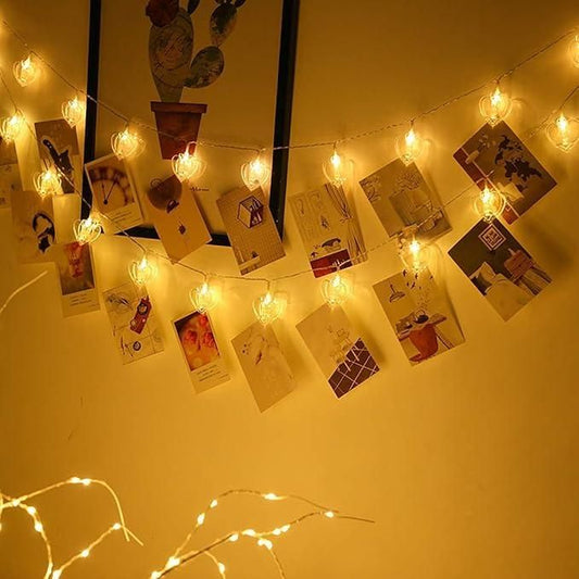 Heart Shaped Led Lights k72d12-5v