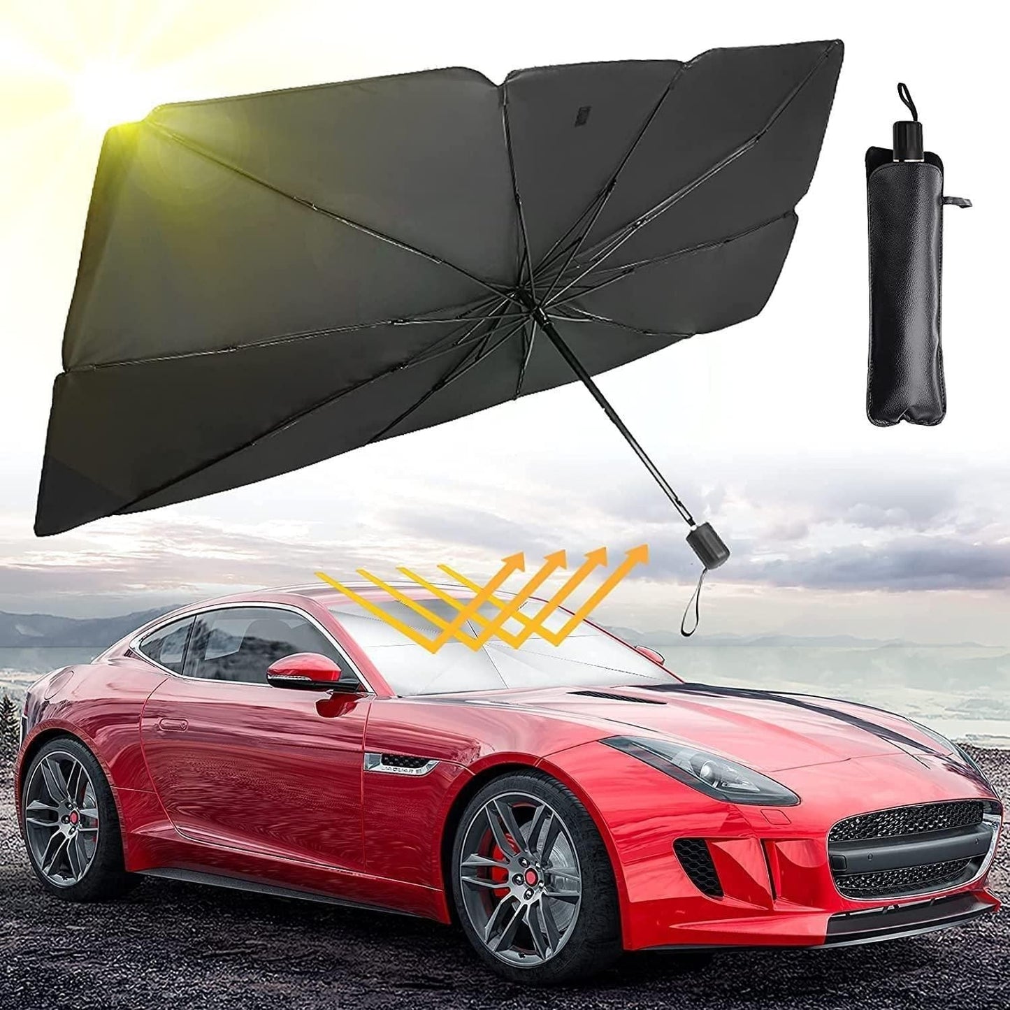 Car Windshield Sun Shade Umbrella� k72d12-5v