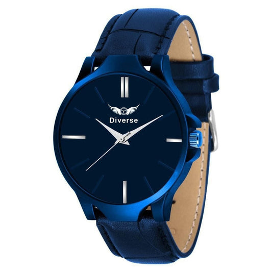 Men's Analog Leather Watch k72d12-5v