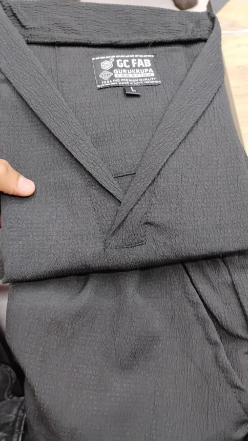 Men's Caudrauy Co-Ord Set Black k72d12-5v