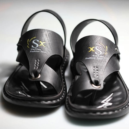Men's Casual Synthetic Leather Sandal k72d12-5v