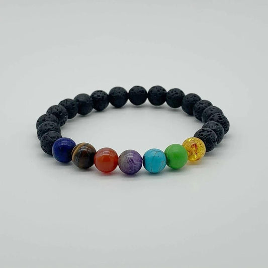 7 Chakra Bracelet k72d12-5v