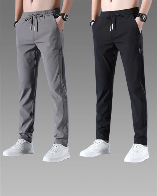 Men's NS Lycra Track Pants- Pack of 2 k72d12-5v