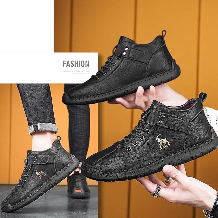 Men's Hiking Shoes High Top Shoes Thickened k72d12-5v