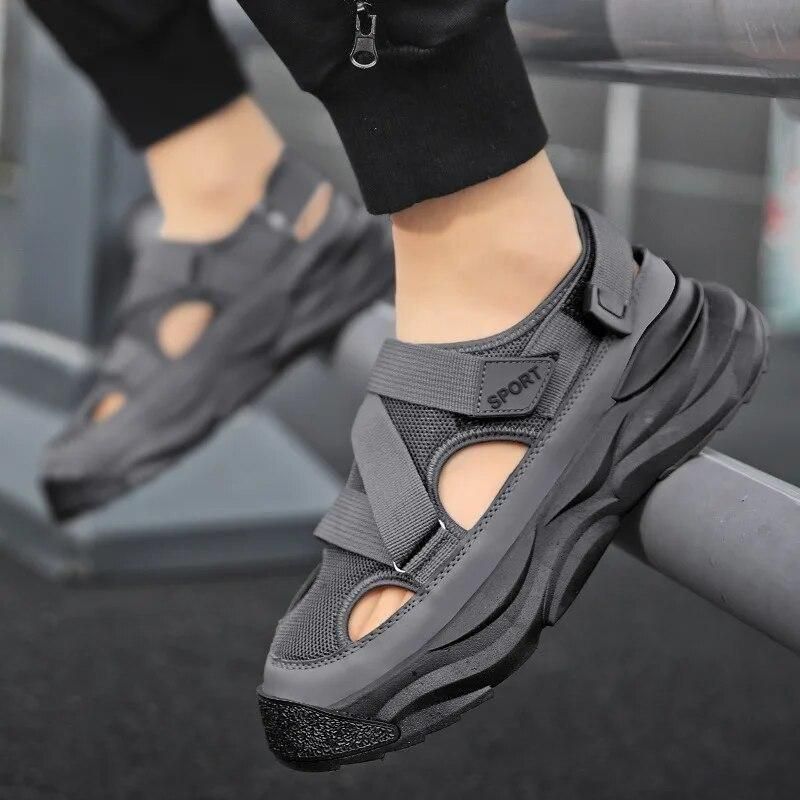 Men's Close Toe Breathable Sandals k72d12-5v