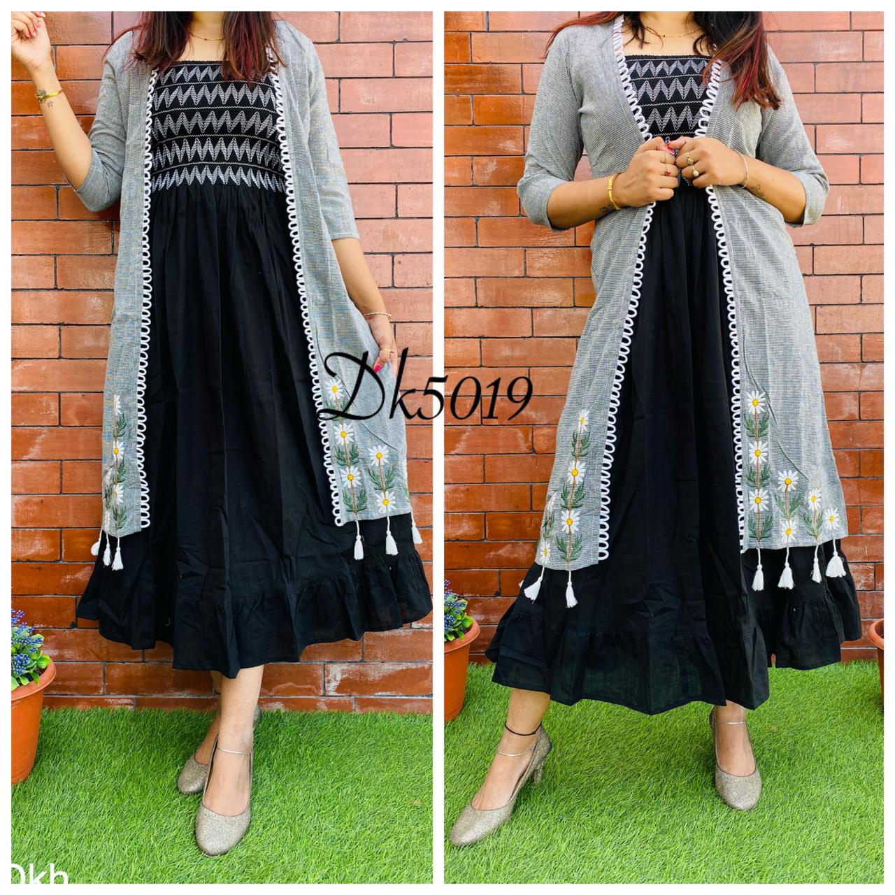 Black 2 pics shrug style dress Dream Cather
