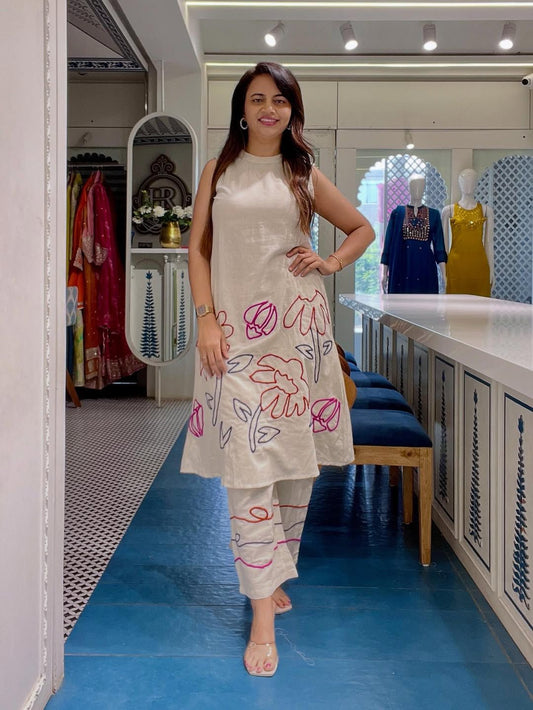 White cord set Dream Cather