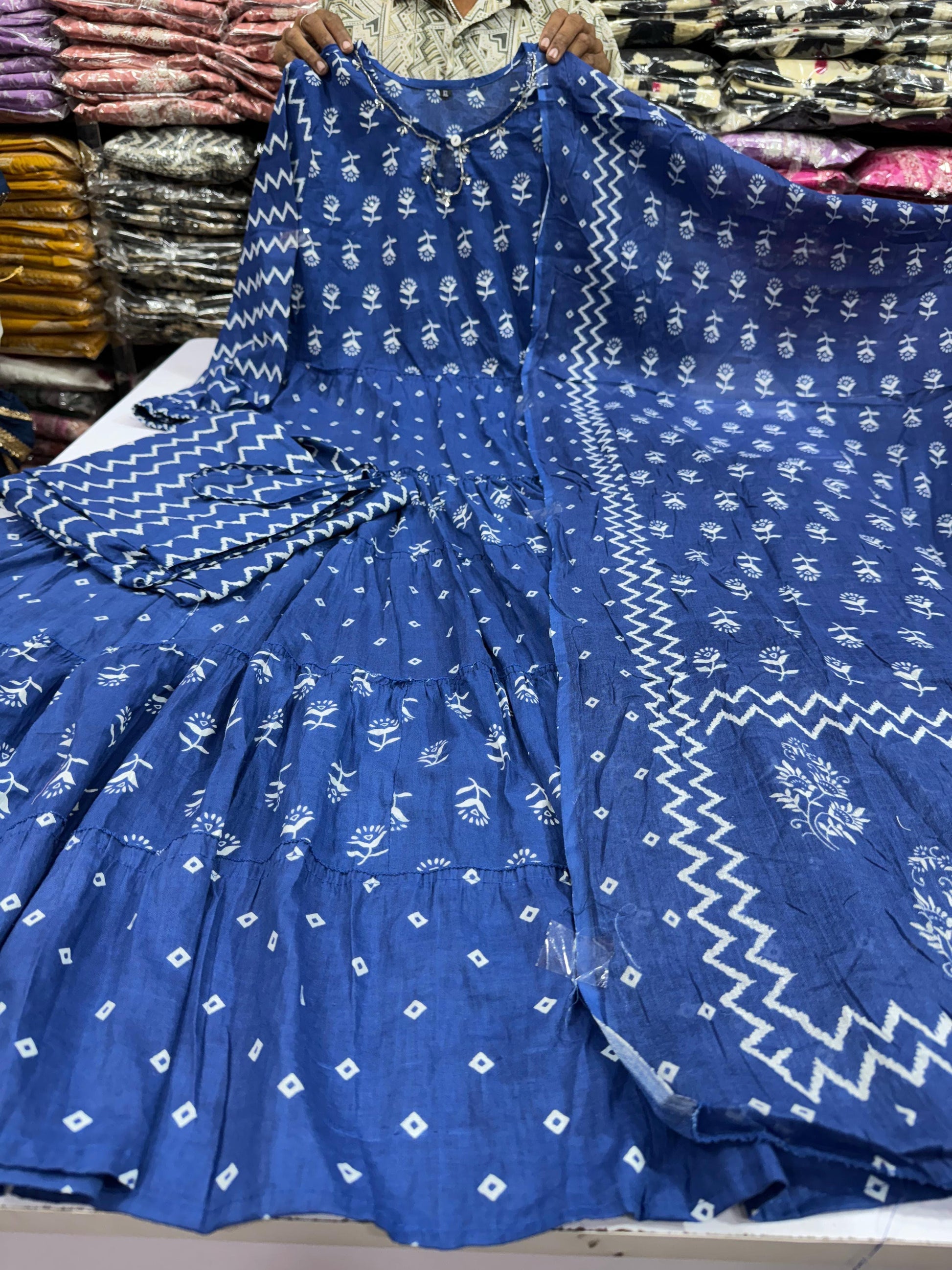 New  Summer Anarkali 3 pcs Dream Cather