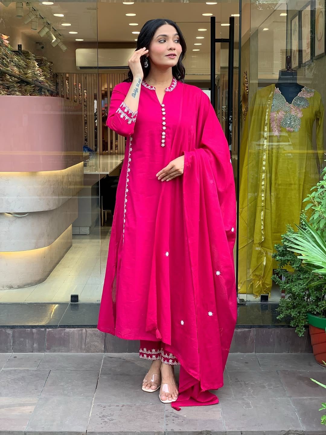 Heavy Embroidery with Hand Work with Dupatta Dream Cather