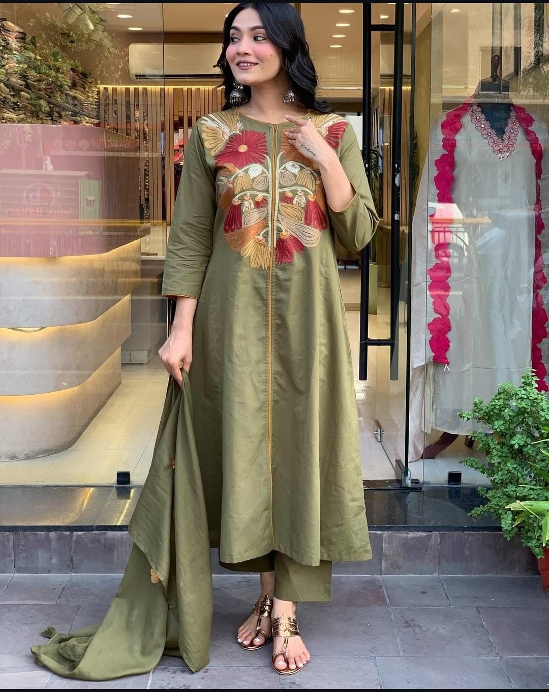 Kurtis with Palazzo with Dupatta Dream Cather