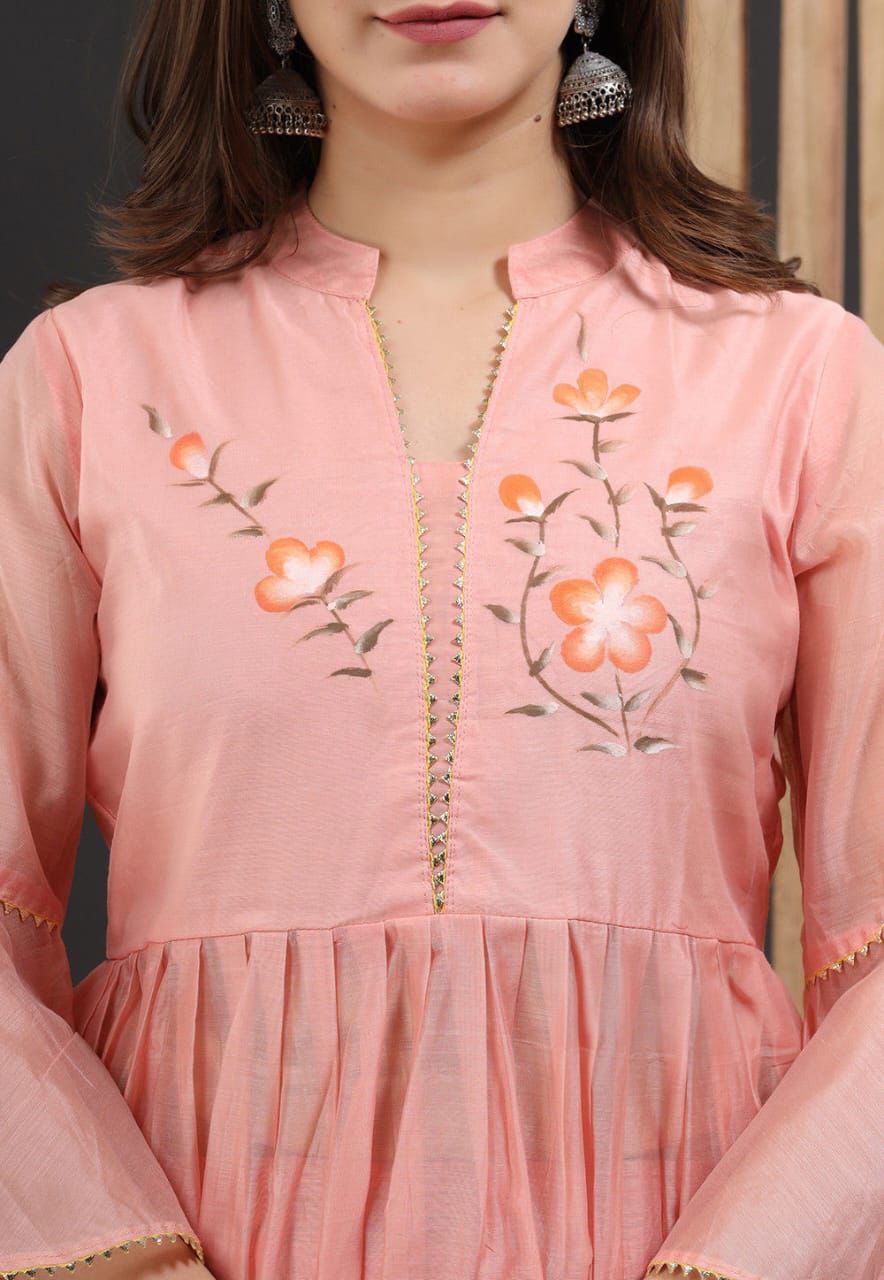 Peach Lehenga Choli Dream Cather