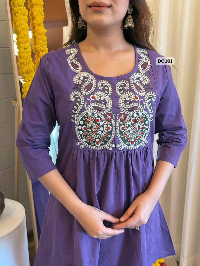 Embroidered Cord Set with Pants – Stylish & Comfortable Outfit for Women Dream Cather