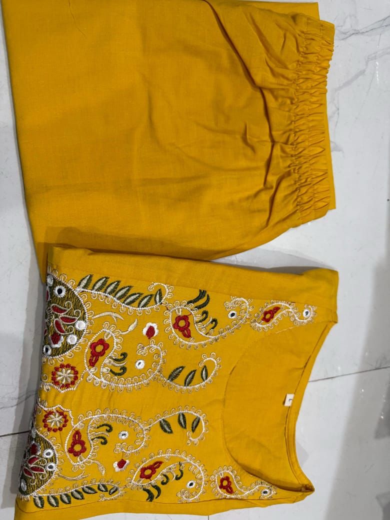 Embroidered Cord Set with Pants – Stylish & Comfortable Outfit for Women Dream Cather