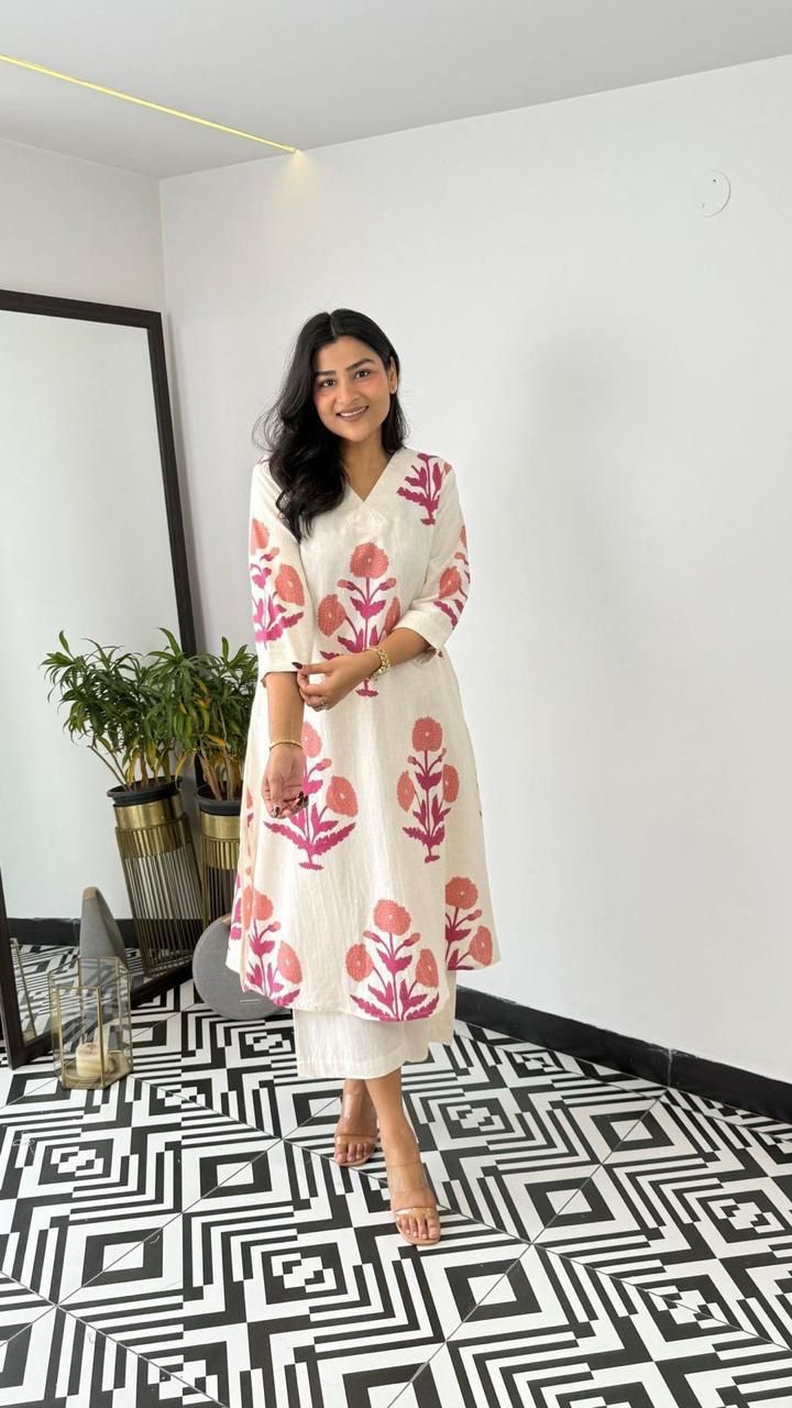 Kurta with Palazzo Set – Summer Essentials for Women Dream Cather