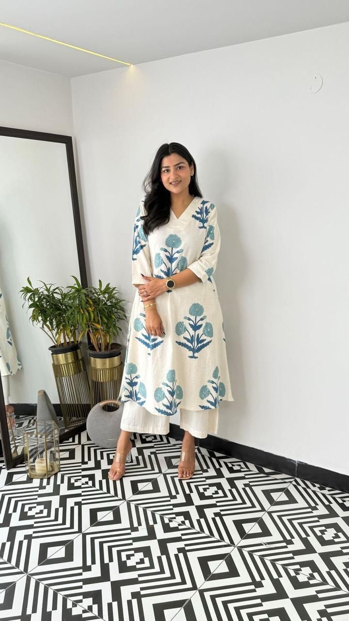 Kurta with Palazzo Set – Summer Essentials for Women Dream Cather