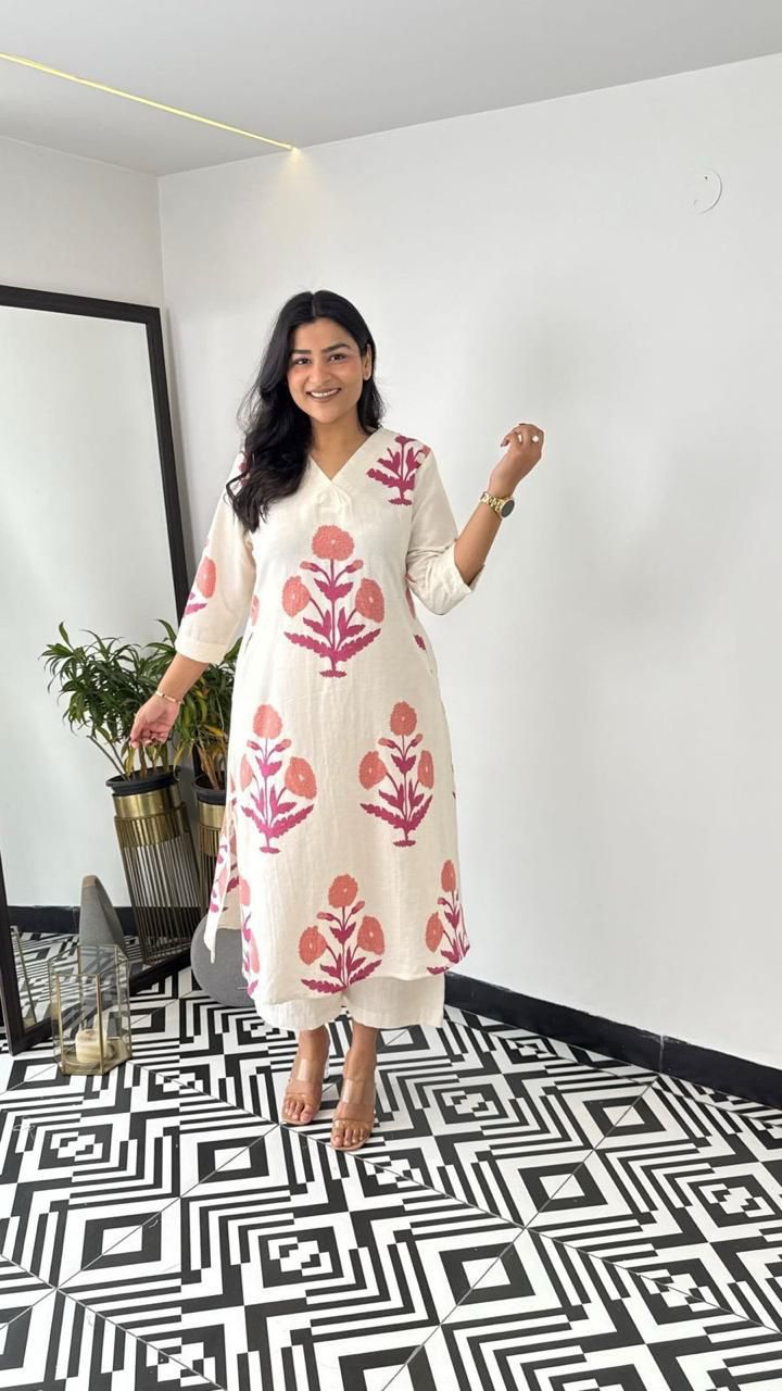 Kurta with Palazzo Set – Summer Essentials for Women Dream Cather