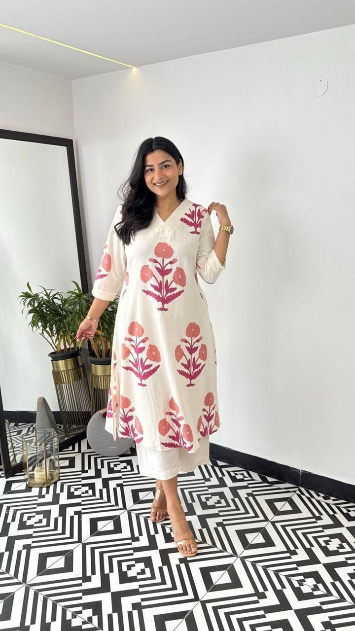 Kurta with Palazzo Set – Summer Essentials for Women Dream Cather