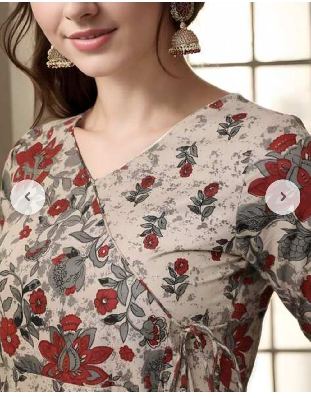 Rayon Cotton Gown-Style Dress – Perfect for Summer Vacations Dream Cather