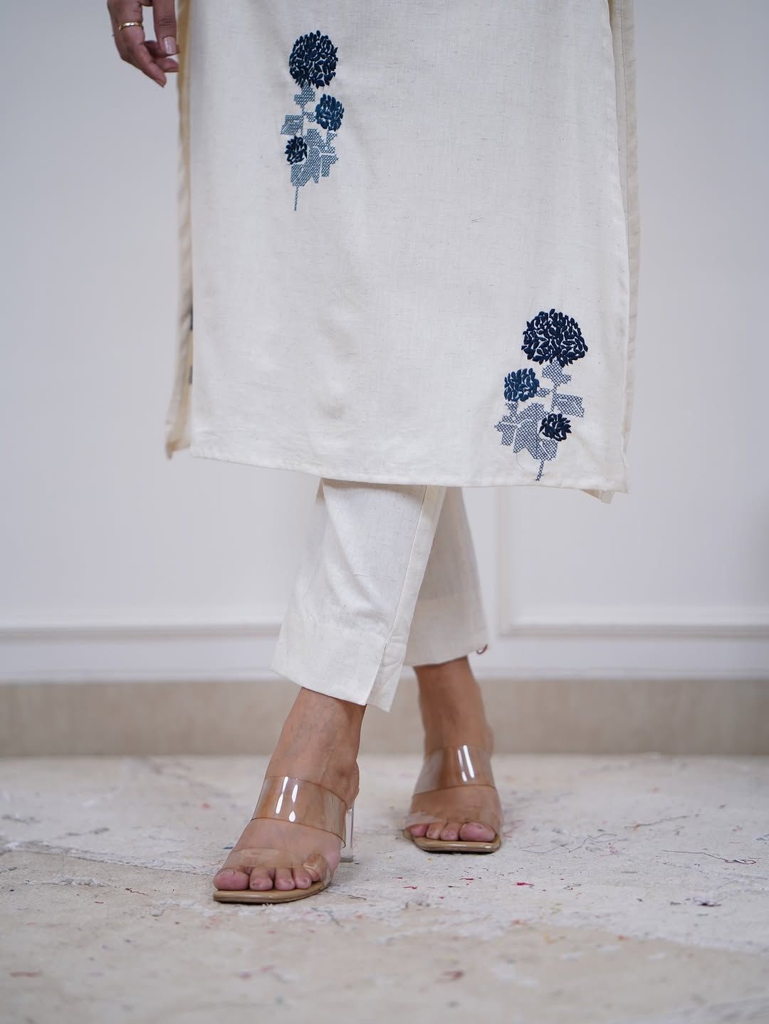 Summer Special Cotton Flex Kurta Set with Embroidery Dream Cather